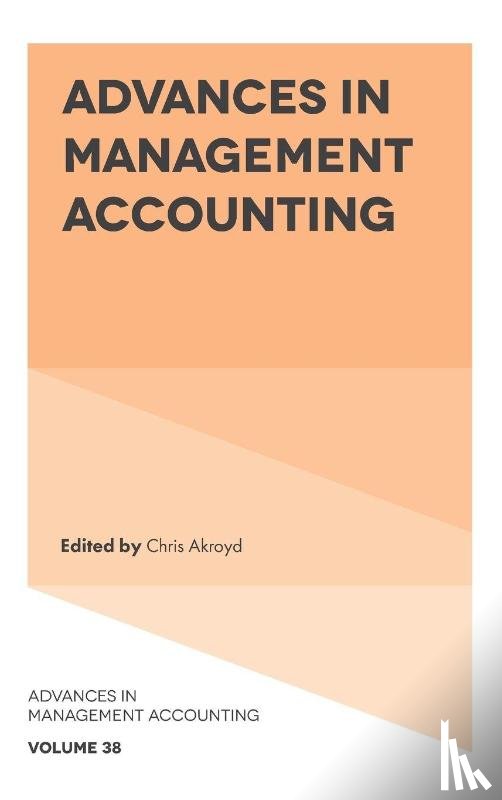  - Advances In Management Accounting