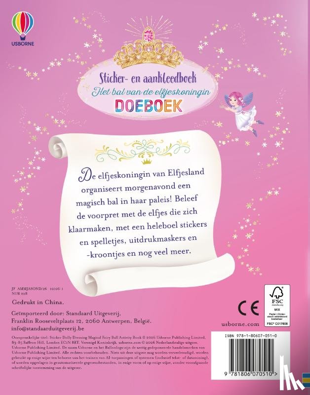 Bone, Emily - Het bal van de elfjeskoningin Doeboek