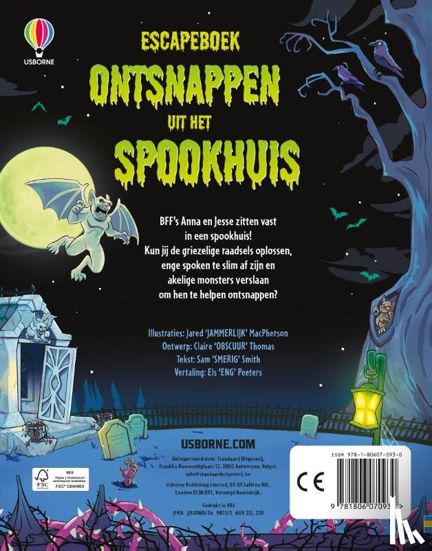 Smith, Sam - Ontsnappen uit het spookhuis