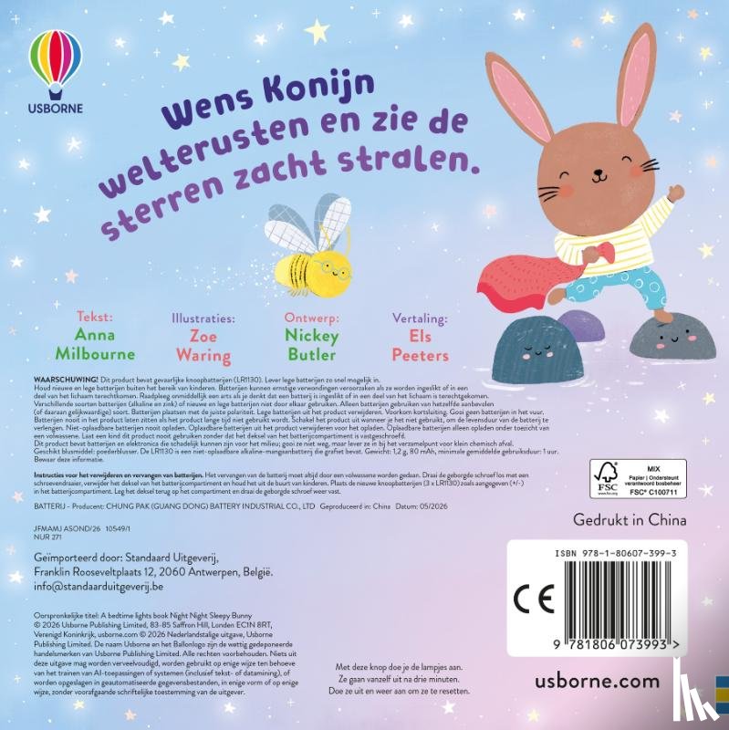 Milbourne, Anna - Slaap lekker, lief Konijn