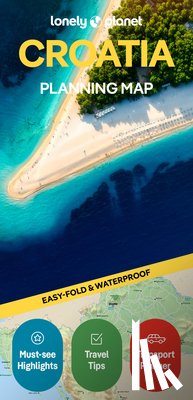 Lonely Planet - Lonely Planet Croatia Planning Map