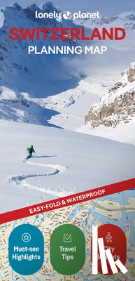 Lonely Planet - Lonely Planet Switzerland Planning Map