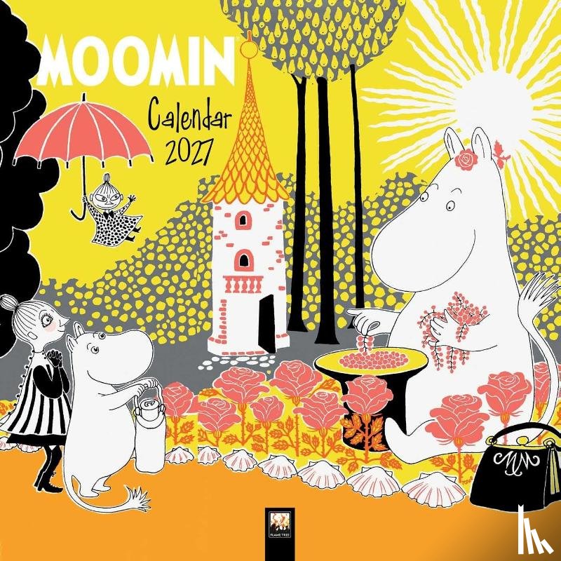Flame, Tree - Moomin Wall Calendar 2027 (Art Calendar)