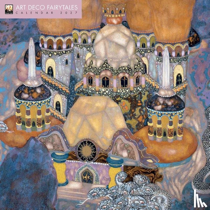Flame, Tree - Art Deco Fairytales Wall Calendar 2027 (Art Calendar)