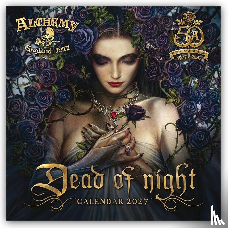 Flame, Tree - Alchemy: Dead of Night Wall Calendar 2027 (Art Calendar)