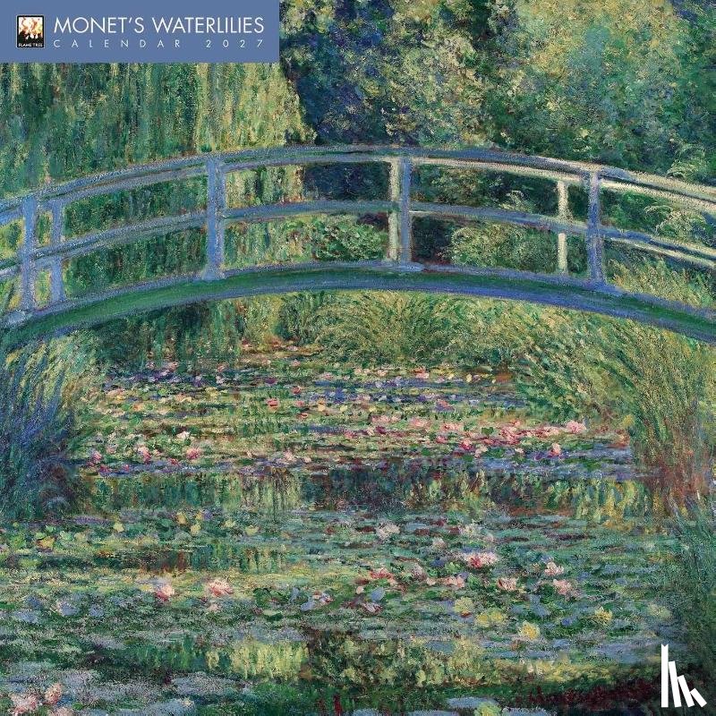 Flame, Tree - Monet's Waterlilies Wall Calendar 2027 (Art Calendar)