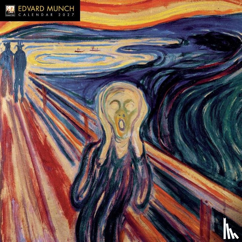 Flame, Tree - Edvard Munch Wall Calendar 2027 (Art Calendar)