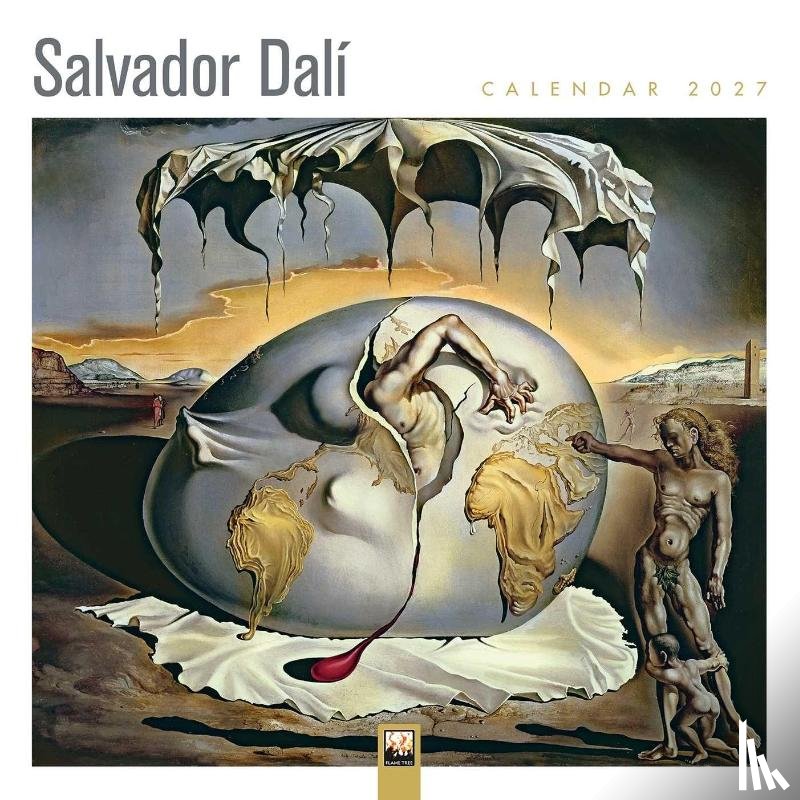 Flame, Tree - Salvador Dali Wall Calendar 2027 (Art Calendar)