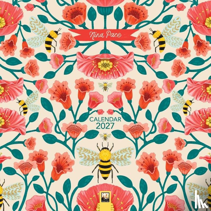 Flame, Tree - Nina Pace Wall Calendar 2027 (Art Calendar)