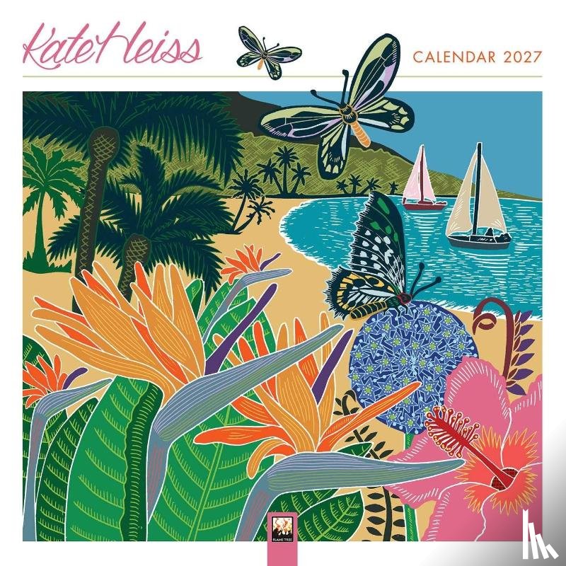 Flame, Tree - Kate Heiss Wall Calendar 2027 (Art Calendar)