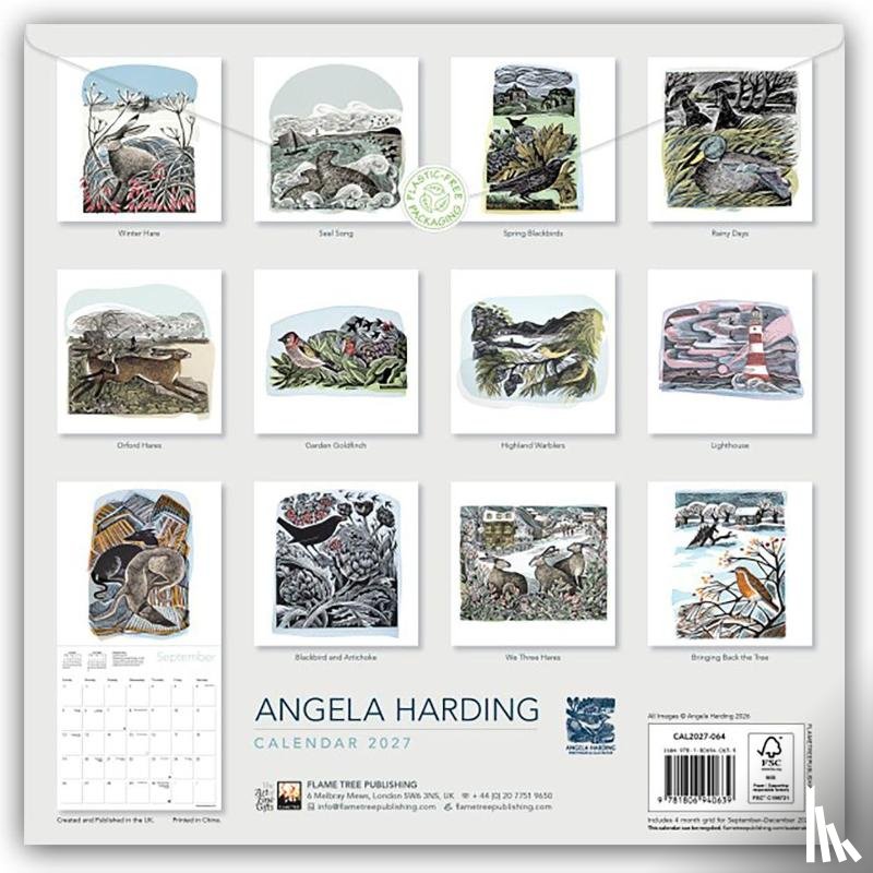 Flame, Tree - Angela Harding Wall Calendar 2027 (Art Calendar)