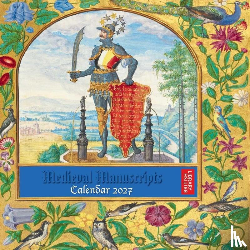 Flame, Tree - British Library: Medieval Manuscripts Wall Calendar 2027 (Art Calendar)