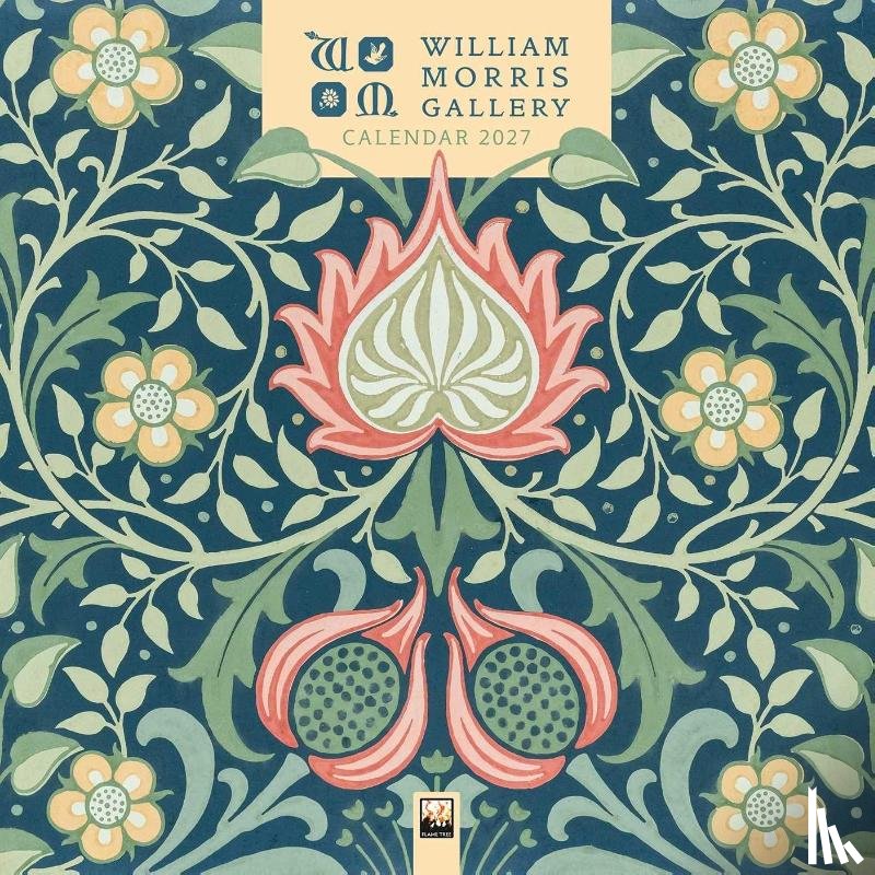Flame, Tree - William Morris Gallery Wall Calendar 2027 (Art Calendar)