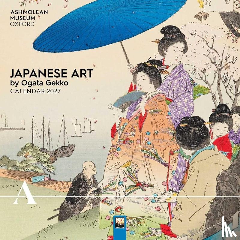 Flame, Tree - Ashmolean Museum: Japanese Art by Ogata Gekko Wall Calendar 2027 (Art Calendar)