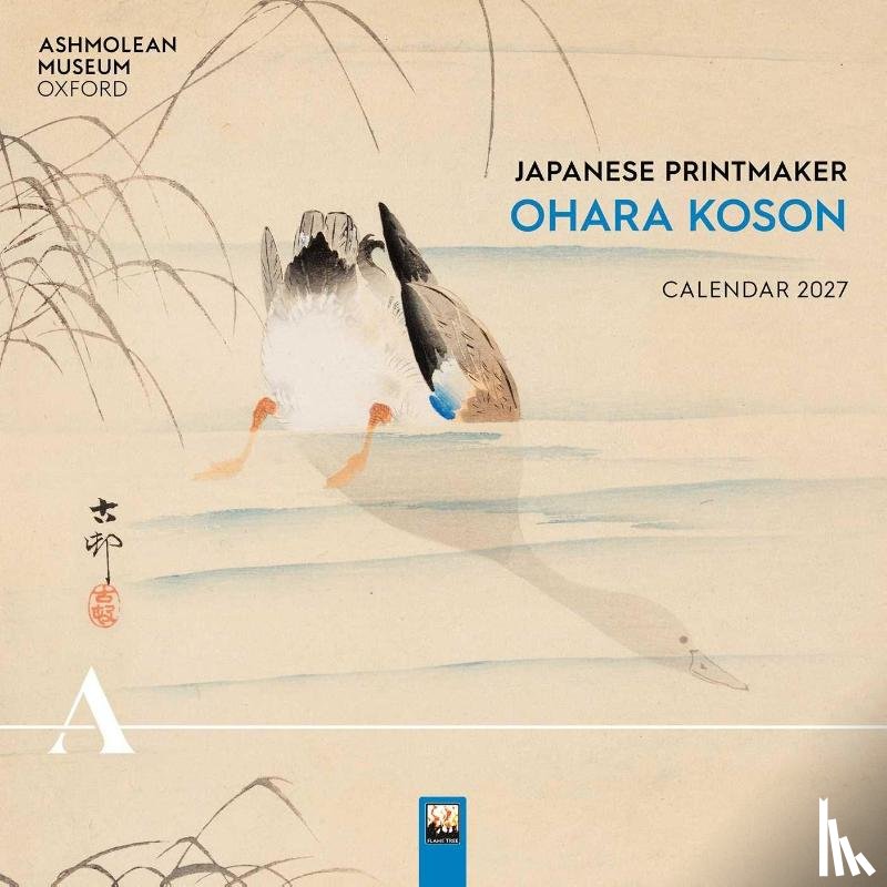 Flame, Tree - Ashmolean Museum: Japanese Printmaker Ohara Koson Wall Calendar 2027 (Art Calendar)