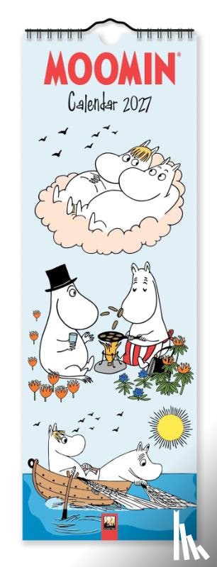 Flame, Tree - Moomin Slim Calendar 2027 (Art Calendar)