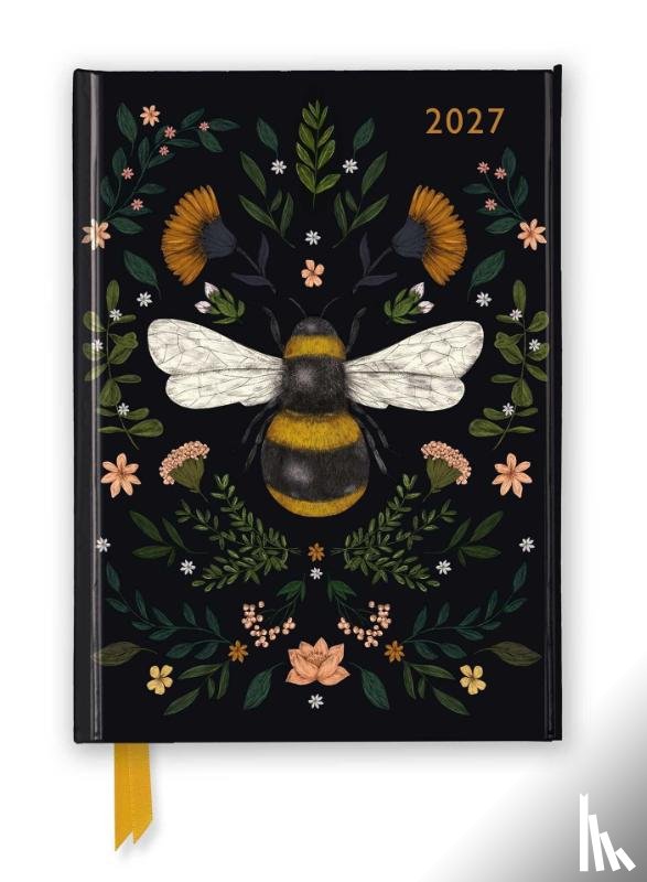Flame, Tree - Jade Mosinski: Bee 2027 Luxury Diary Planner - Page to View with Notes