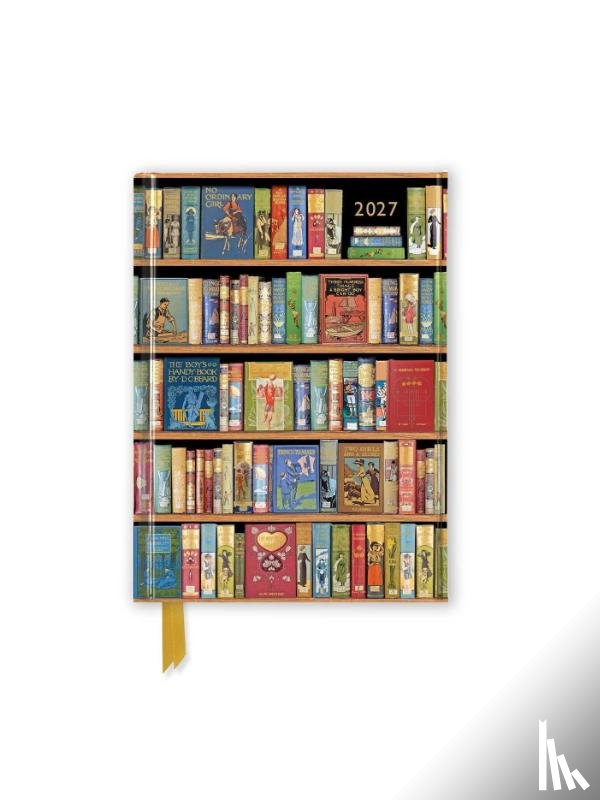 Flame, Tree - Bodleian Libraries: Bookshelves 2027 Luxury Pocket Diary Planner – Week to View