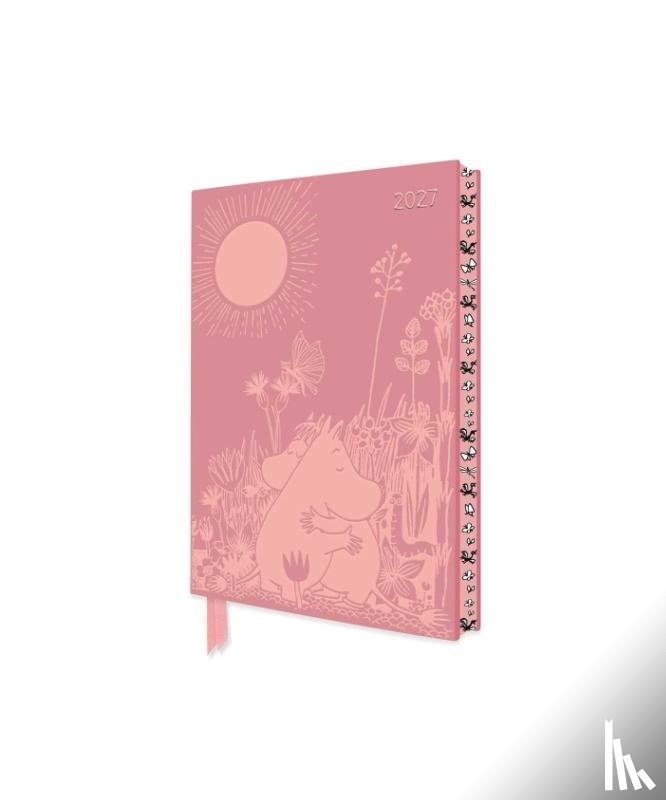Flame, Tree - Moomin Love 2027 Pocket Artisan Art Vegan Leather Diary – Week to View