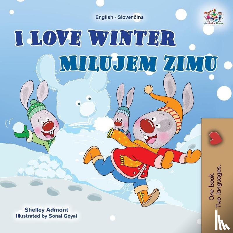 Admont, Shelley, Books, Kidkiddos - I Love Winter (English Slovak Bilingual Children's Book)
