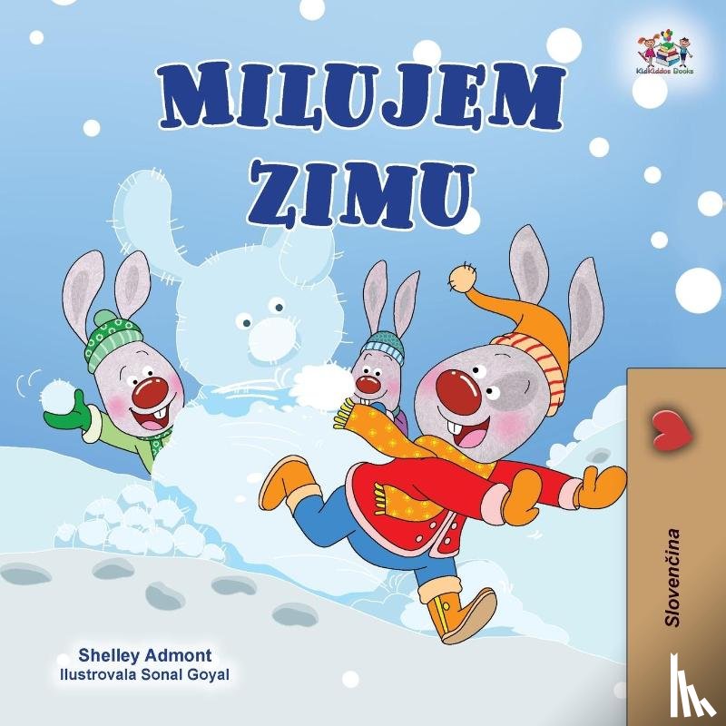 Admont, Shelley, Books, Kidkiddos - I Love Winter (Slovak Book for Kids)