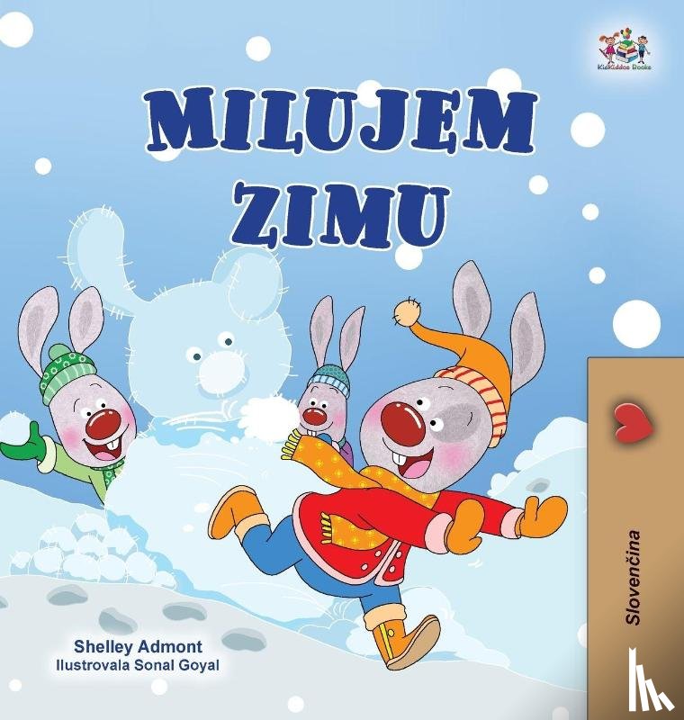 Admont, Shelley, Books, Kidkiddos - I Love Winter (Slovak Book for Kids)