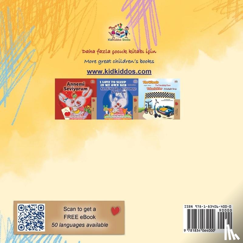 Books, Kidkiddos - Words in Pictures - My Day (Turkish English Bilingual Children's Book)