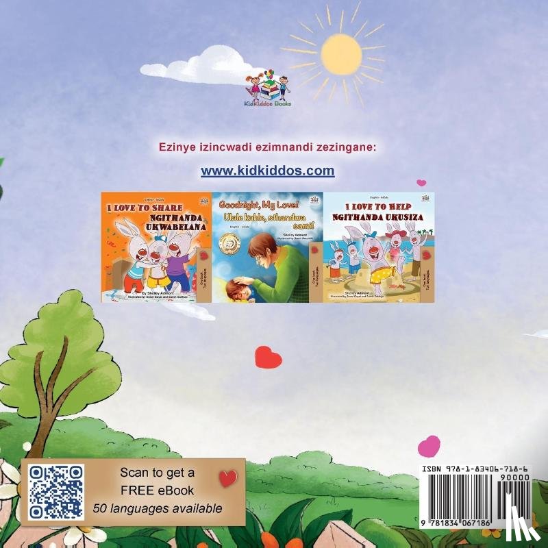 Admont, Shelley, Books, Kidkiddos - I am Thankful (Zulu Book for Kids)