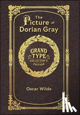 Wilde, Oscar - Large Print - The Picture of Dorian Gray - Grand Type Collector's Edition - Matte Hardcover with Dust Jacket