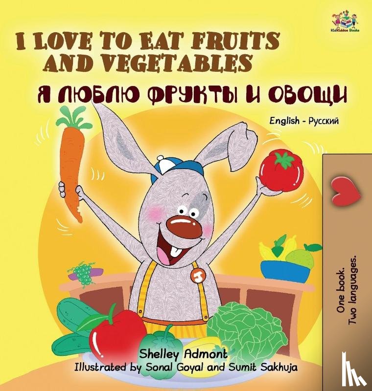 Admont, Shelley, Books, Kidkiddos - I Love to Eat Fruits and Vegetables (English Russian Bilingual Edition)