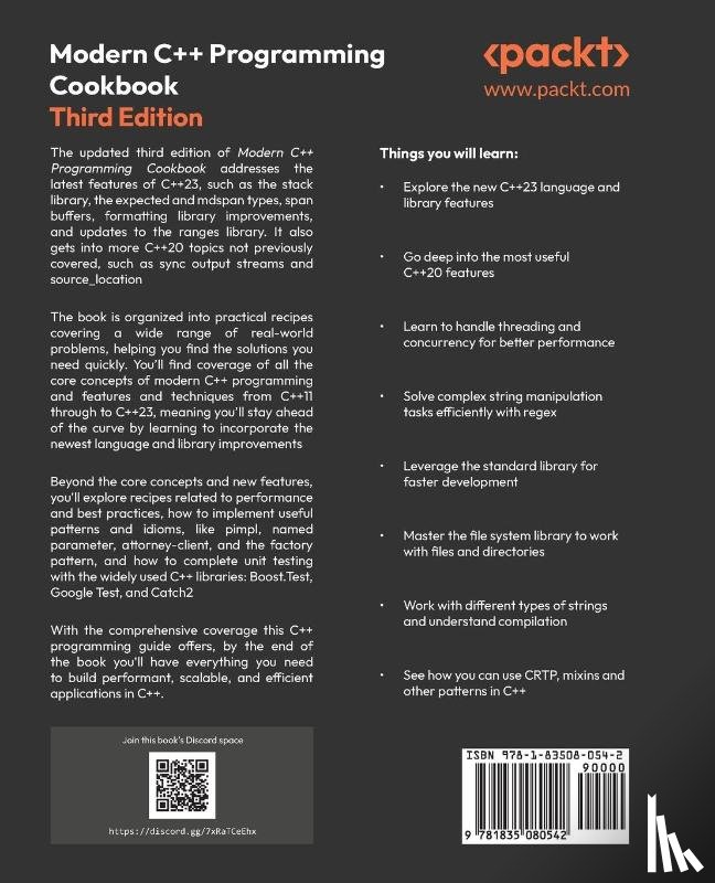 Bancila, Marius - Modern C++ Programming Cookbook - Third Edition