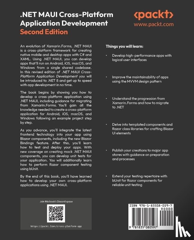 Ye, Roger - .NET MAUI Cross-Platform Application Development - Second Edition