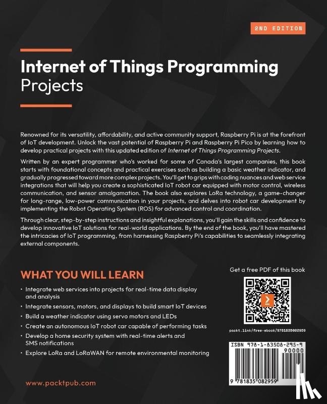 Dow, Colin - Internet of Things Programming Projects - Second Edition