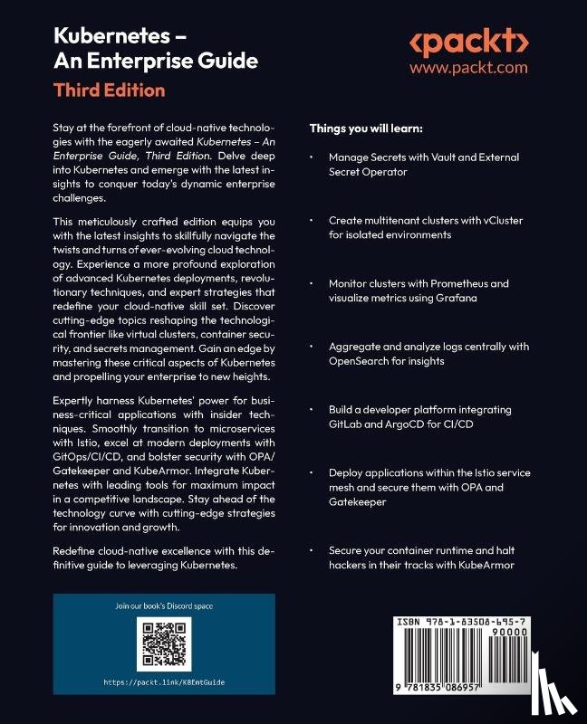 Boorshtein, Marc, Surovich, Scott - Kubernetes - An Enterprise Guide - Third Edition