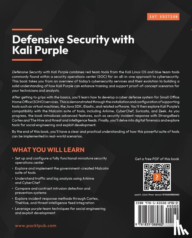 Lane, Karl - Defensive Security with Kali Purple