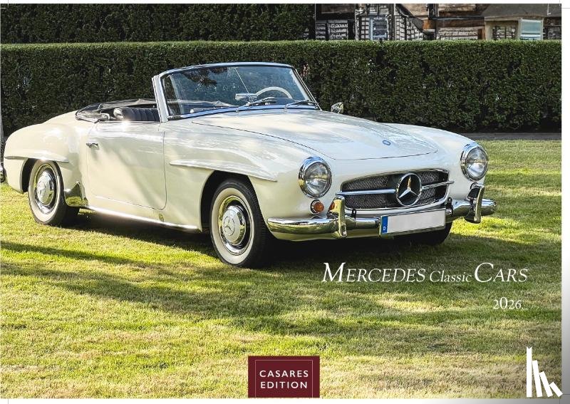  - Mercedes Classic Cars Kalender 2026 - Wandkalender | Fotokalender Oldtimer 35x50cm Großfofrmat - Mercedes Oldtimer - Eleganz & Geschichte im Kalenderformat.