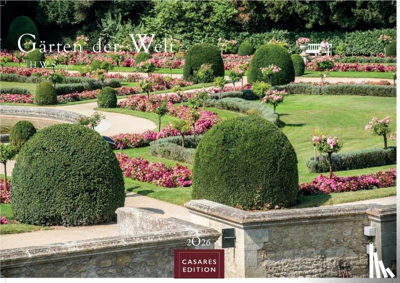 Schawe, H. W. - Gärten der Welt Kalender 2026 - Wandkalender | Gartenkalender | Fotokalender Naturkalender 24x35cm - Wunderschöne Fotos der Gartenkultur aus aller Welt
