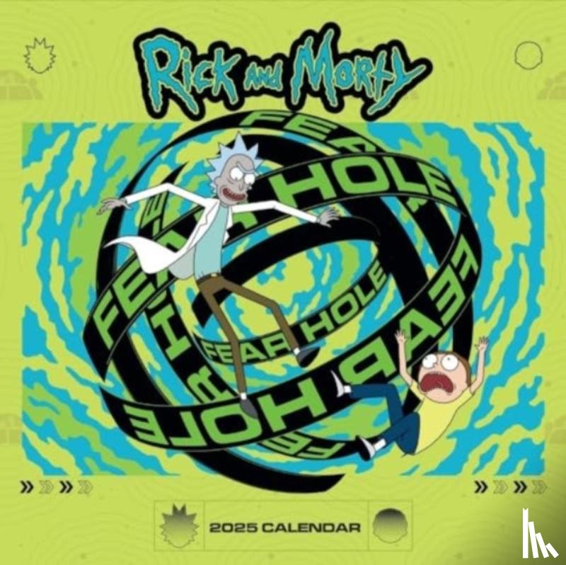  - Official Rick And Morty Square Calendar 2025