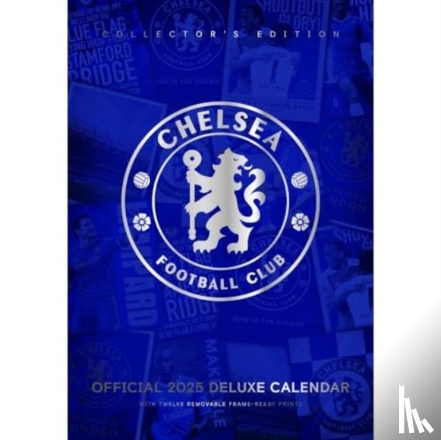  - Chelsea FC A3 Deluxe Calendar 2025