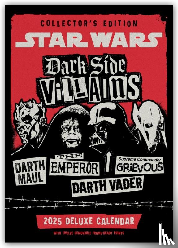 Danilo Promotion Ltd - Star Wars Classic A3 Deluxe Calendar 2025