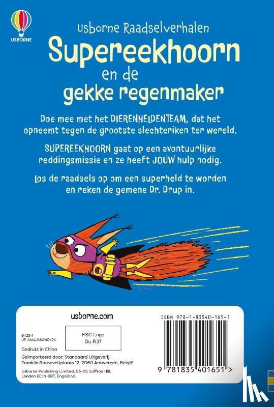  - Supereekhoorn en de gekke regenmaker