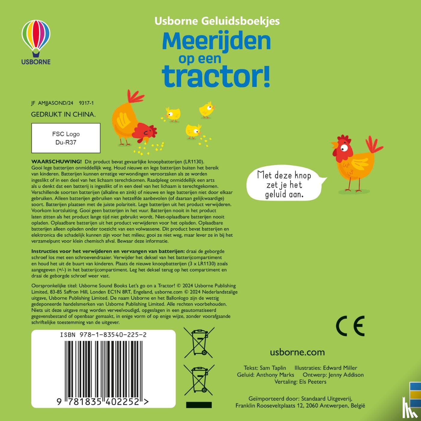  - Meerijden op een tractor!