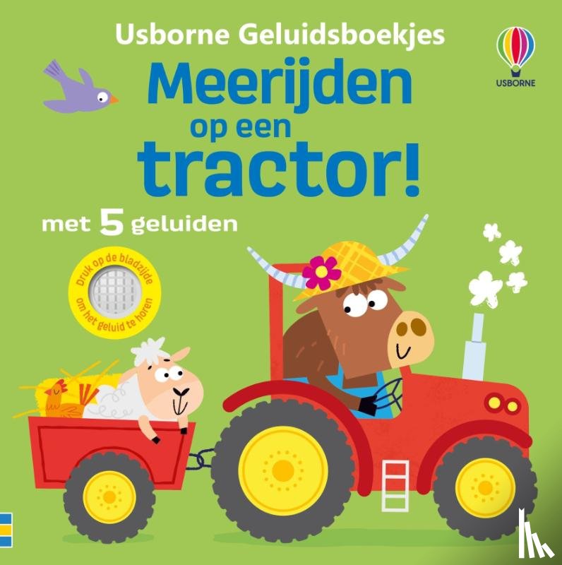  - Meerijden op een tractor!