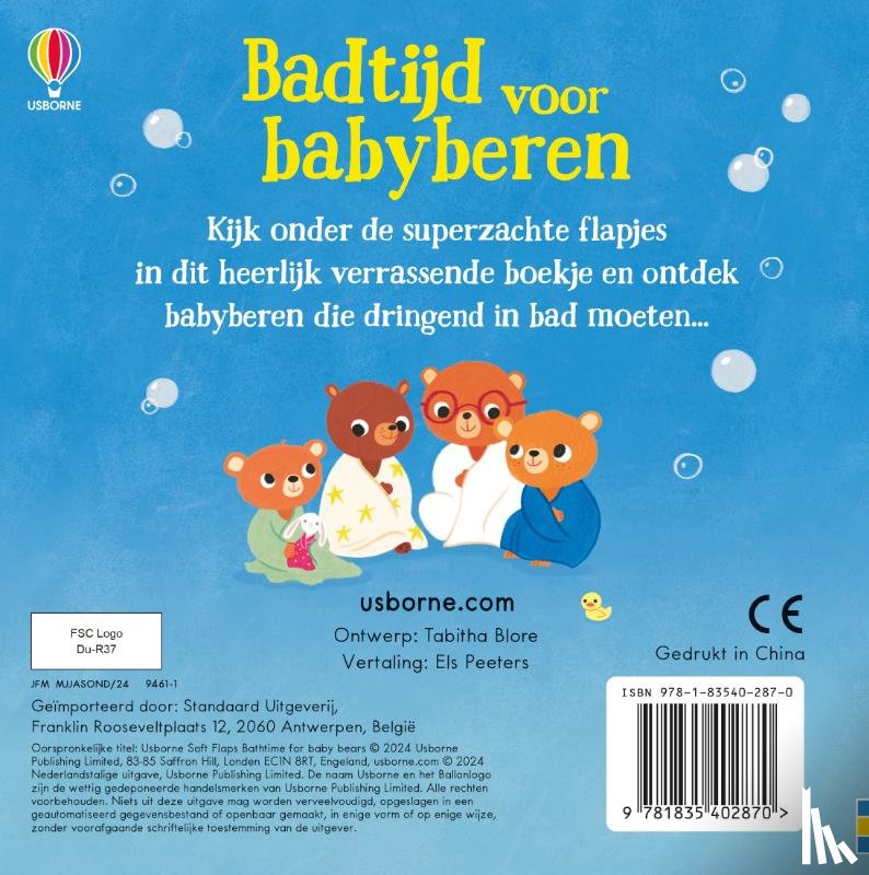  - Badtijd voor babyberen