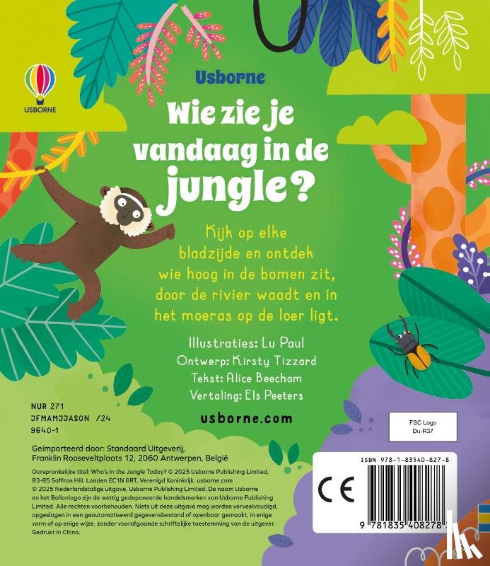 - Wie zie je vandaag in de jungle?