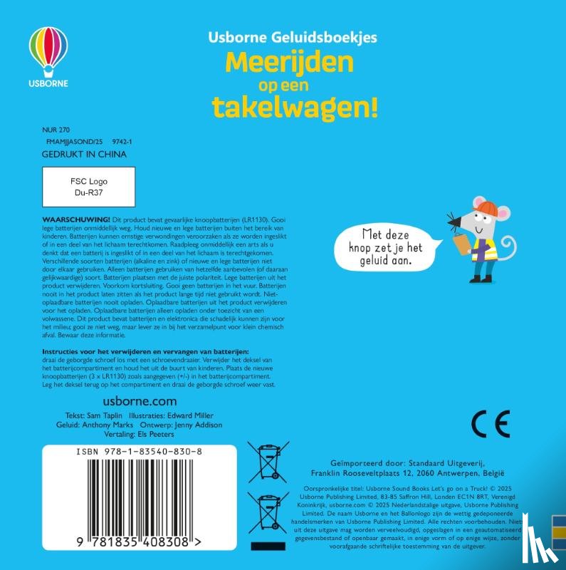  - Meerijden op een takelwagen!