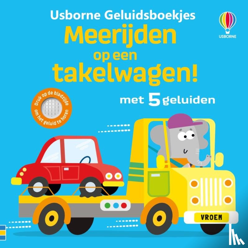  - Meerijden op een takelwagen!