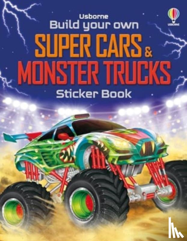 Tudhope, Simon - Build Your Own Super Cars and Monster Trucks Sticker Book