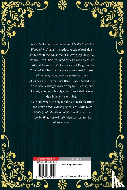 Mulvaney, Roger - The Vampire of Malta (Taste the Blood of Midnight)
