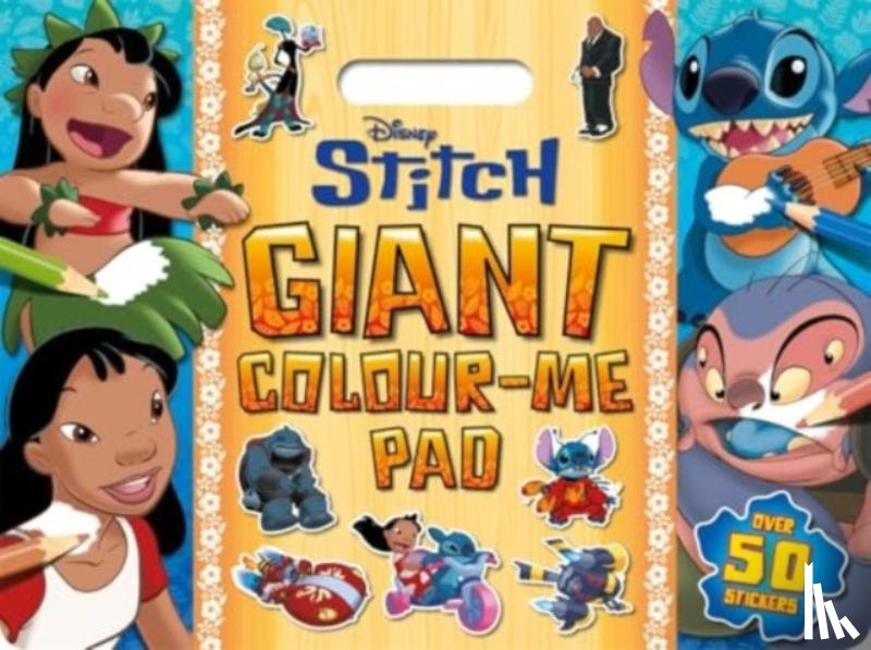 Walt Disney - Disney Stitch: Giant Colour-Me Pad
